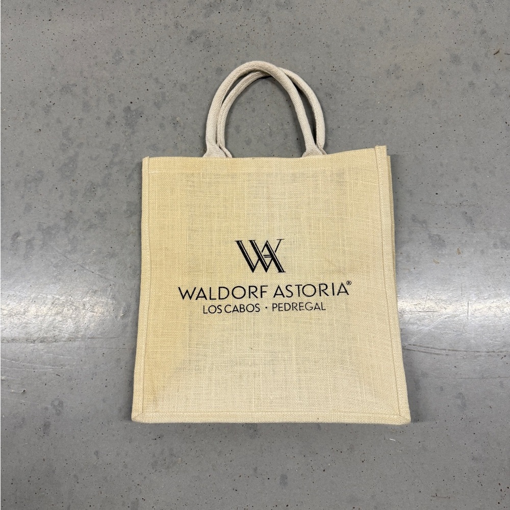 Waldorf Astoria Tan Tote Bag